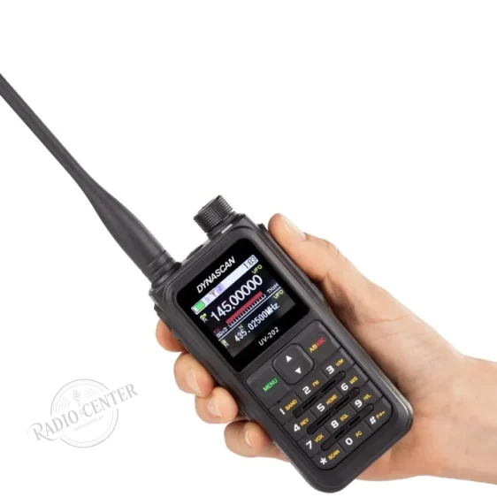 DYNASCAN UV-202 Walkie Bibanda VHF/UHF – DOBLE PANTALLA