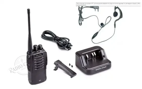 MIDLAND D-10 WALKIE MIDLAND D10 WALKIE PMR446 ANALOGICO DIGITAL dPMR446 USO LIBRE SIN LICENCIA