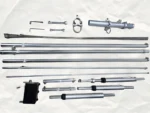 CHELEGANCE KC4 ANTENA VERTICAL HF 4 BANDAS 40-20-15-10M 1000W CON CONTRAPESOS