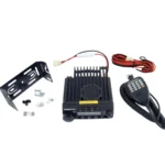 EMISORA MÓVIL VHF DYNASCAN M-6D-V 70W 200 CANALES