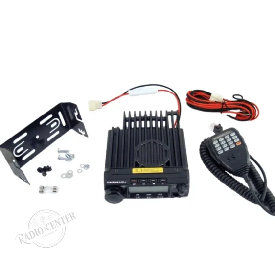EMISORA MÓVIL VHF DYNASCAN M-6D-V 70W 200 CANALES