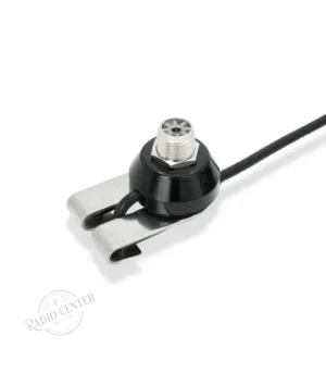 RB-PLUS Komunica Soporte Maletero de Antena | Base PL | Acero Inoxidable | Cable RG-58 5m