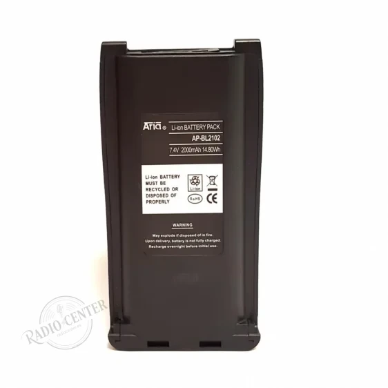 Batería AP-BL2102-LI-HYT para Motorola TC-700P, TC-710, TC-780 y TC-780M · 7,4 V 2.000 mAh