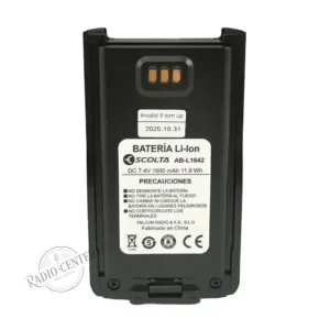 Batería Original BAT-RP-104/304 para Escolta RP-104 y RP-304 · 7,4 V 1.600 mAh