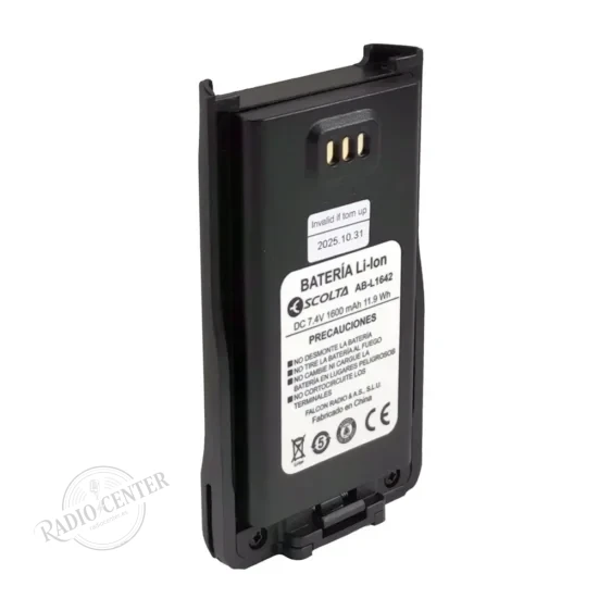 Batería Original BAT-RP-104/304 para Escolta RP-104 y RP-304 · 7,4 V 1.600 mAh
