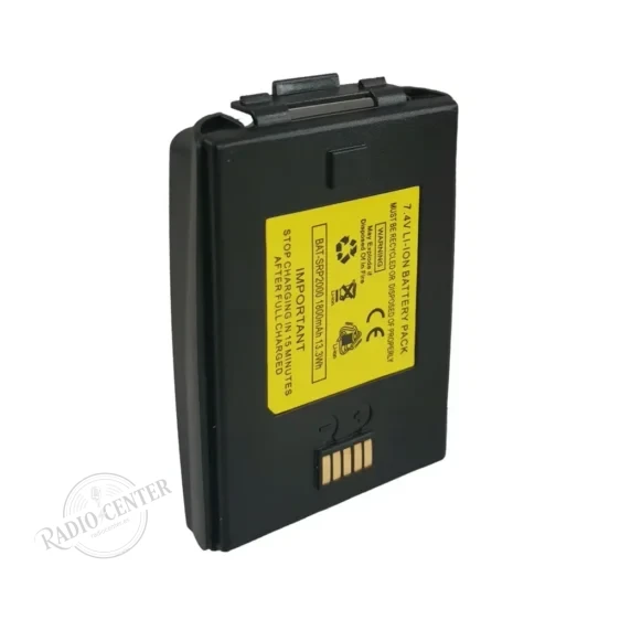 Batería BAT-SRP2000 para Sepura SRC3300, SRG3500, SRH3500 y SRH3800 · 7,4 V 1.800 mAh Li-Ion