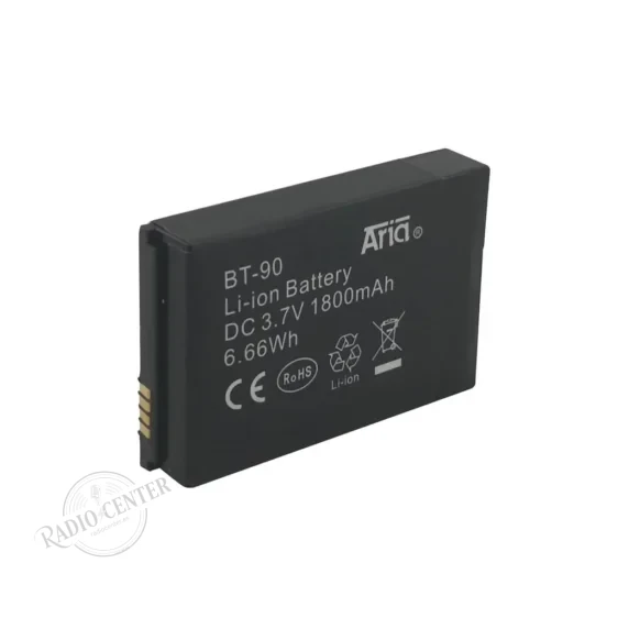 Batería BT90 para Motorola CLP1010, CLP446, CLP1040 y CLP1060 · 3,7 V 1.800 mAh Li-Ion Batería BT90 para Motorola CLP1010, CLP446, CLP1040 y CLP1060 · 3,7 V 1.800 mAh Li-Ion