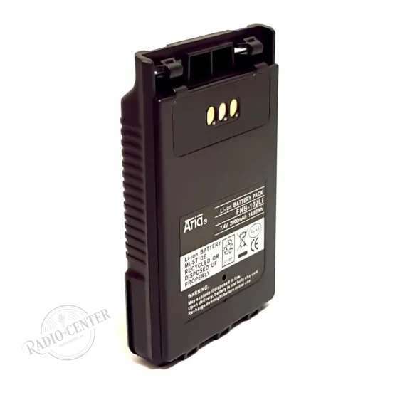 Batería FNB-102-LI para Yaesu VX-8, VX-8R, VX-8DR y VX-8DE · 7,4 V 2.000 mAh Li-Ion