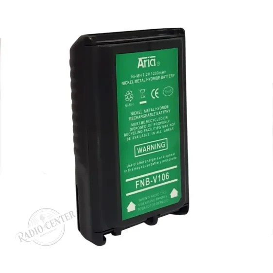 Batería FNB-V-106-N para Vertex VX-228, VX-230 y VX-231 · 7,2 V 1.200 mAh Ni-MH Batería FNB-V-106-N para Vertex VX-228, VX-230 y VX-231 · 7,2 V 1.200 mAh Ni-MH