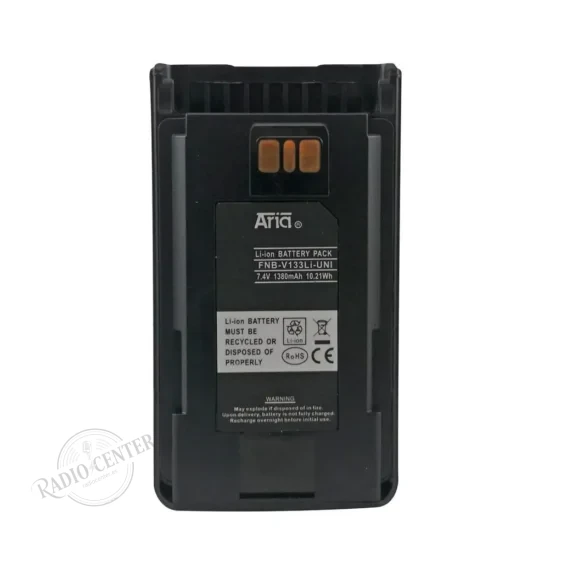 Batería FNB-V133-LI para Vertex VX-261, VX-264, VX-451 y VX-454 · 7,4 V 1.380 mAh Li-Ion