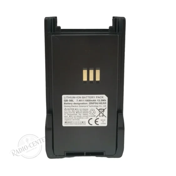 Batería Original QB-56-L para Anytone AT-D168UV · 7,4 V 1.800 mAh