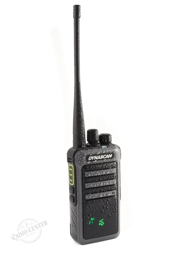 Dynascan RL-500 — Walkie VHF Profesional para Caza | 136-174 MHz | 256 Canales | Pantalla Oculta | IP55
