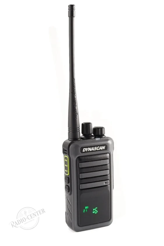 Dynascan RL-500 — Walkie VHF Profesional para Caza | 136-174 MHz | 256 Canales | Pantalla Oculta | IP55