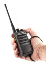 Dynascan RL-500 — Walkie VHF Profesional para Caza | 136-174 MHz | 256 Canales | Pantalla Oculta | IP55