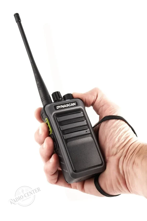 Dynascan RL-500 — Walkie VHF Profesional para Caza | 136-174 MHz | 256 Canales | Pantalla Oculta | IP55