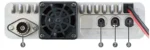 Panel trasero del Icom ID-5200E: antena, DATA, SP1 y SP2