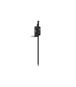 PICK-1 Komunica — Piqueta de Tierra para Antenas HF Portátiles | Acero al Carbono | Soporte en L Inoxidable | 39,5 cm