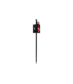 PICK-1 Komunica — Piqueta de Tierra para Antenas HF Portátiles | Acero al Carbono | Soporte en L Inoxidable | 39,5 cm