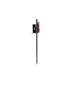 PICK-1 Komunica — Piqueta de Tierra para Antenas HF Portátiles | Acero al Carbono | Soporte en L Inoxidable | 39,5 cm