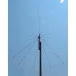 Antena discono D-Original DX-D130 instalada en mástil