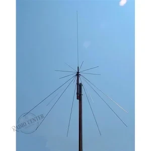 Antena discono D-Original DX-D130 instalada en mástil